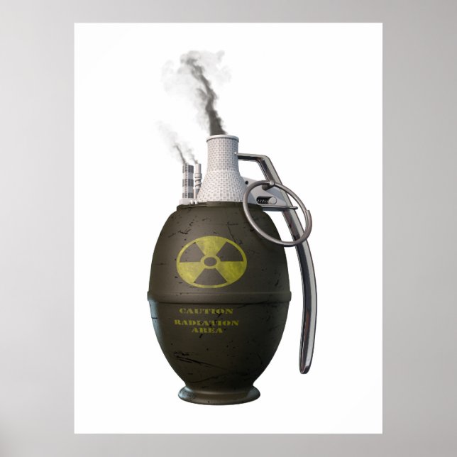 Nuclear danger poster (Front)