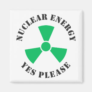 Nuclear Energy, Yes Please, Nuclear Power Coffee M Magnet
