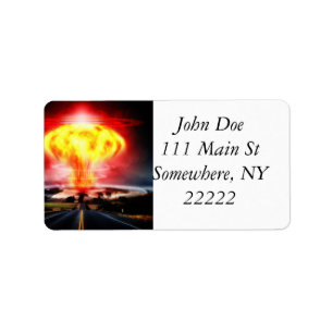 Nuclear Explosion Label
