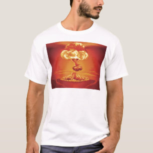 Nuclear explosion mushroom cloud T-Shirt