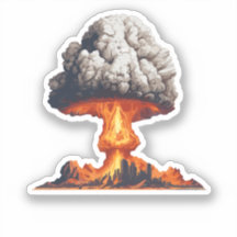 Nuclear Explosion with Mushroom