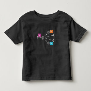Nuclear Fission Physics Uranium Barium Krypton Toddler T-Shirt