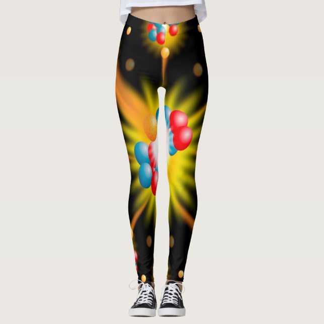 Nuclear Fission Science Leggings (Front)