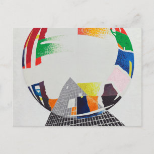 Nuclear I, CH, 1945 by Laszlo Moholy-Nagy Postcard