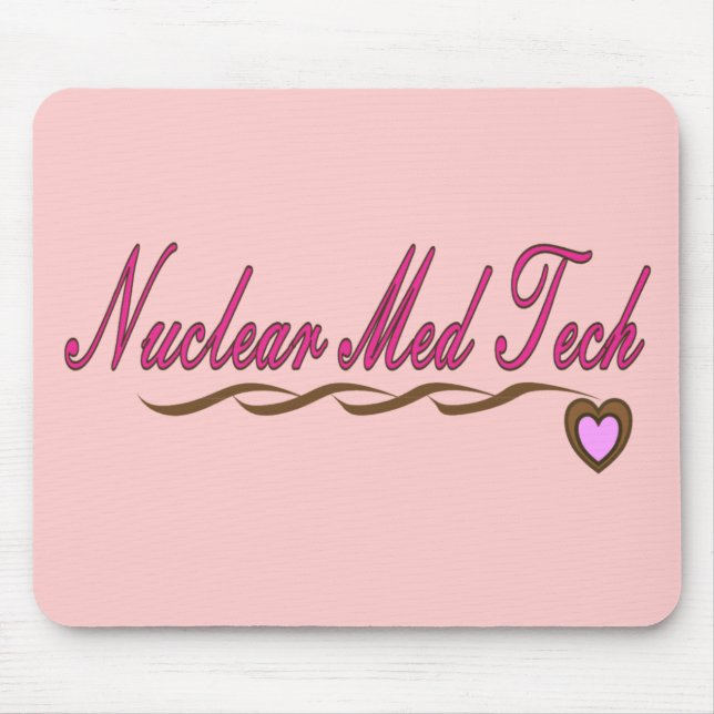 Nuclear Med Tech Gifts Mouse Mat (Front)