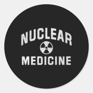 Nuclear Med Tech Nuclear Medicine Technologist Classic Round Sticker