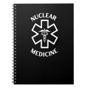 Nuclear Medicine Doctor Nurse Medical Caduceus Notebook