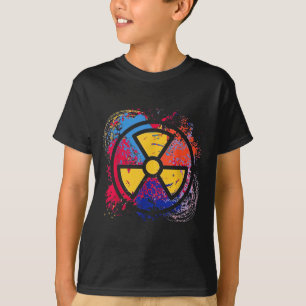 Nuclear Medicine Radiation Symbol Colorful Radiolo T-Shirt