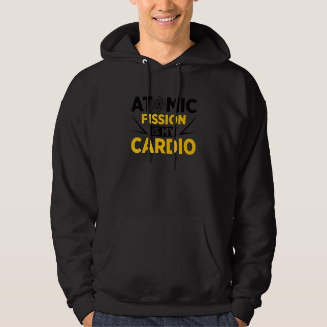 Nuclear Medicine Radioactive Nuclear Engineer 21 Hoodie (Front)