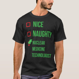Nuclear Medicine Technologist Pajama Christmas T-Shirt