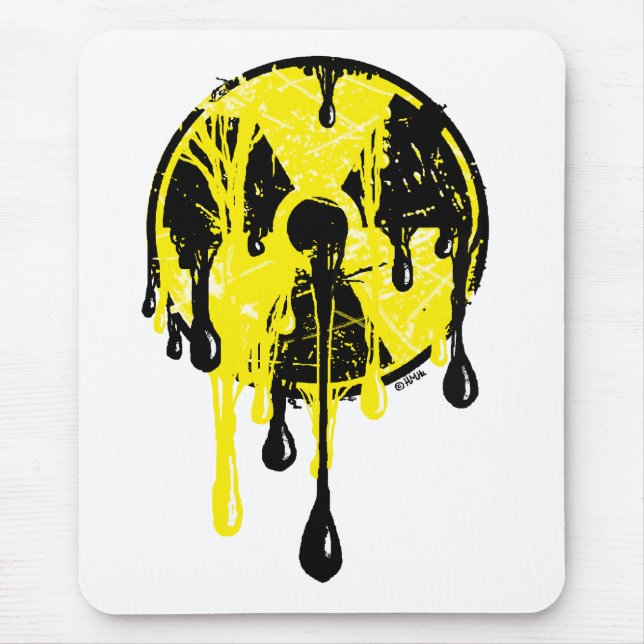 Nuclear meltdown mouse mat (Front)