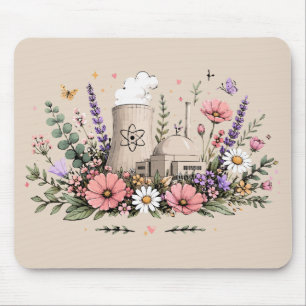 Nuclear Power Blossoms Mouse Mat