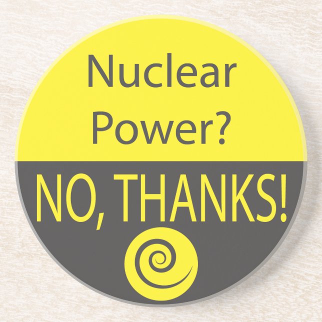 NUCLEAR POWER? NO, THANKS! COASTER (Front)