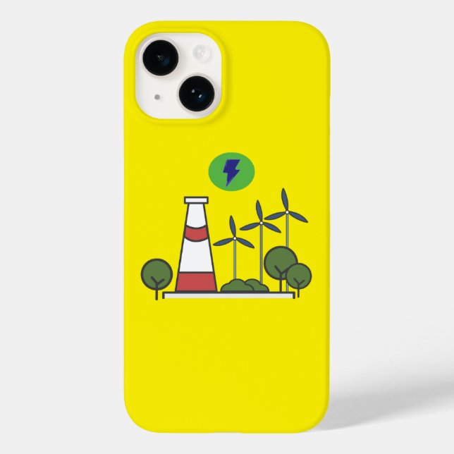 Nuclear power plant design  Case-Mate iPhone case (Back)