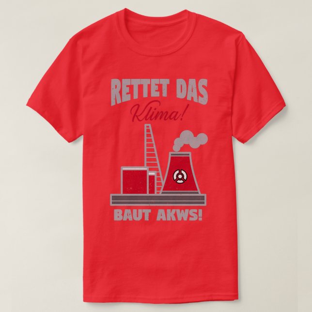 Nuclear Power Plant Nuclear Power Nuclear Power Nu T-Shirt (Design Front)