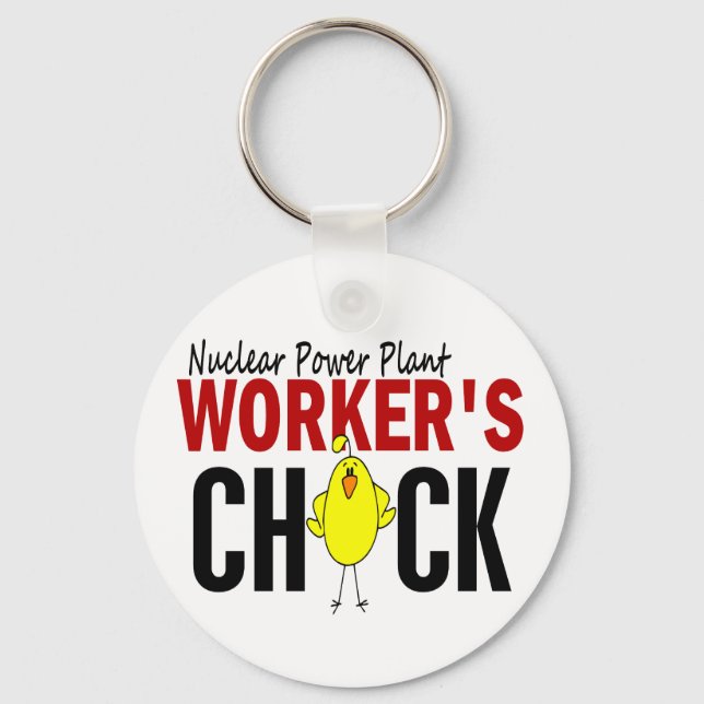 NUCLEAR POWER PLANT WORKER’S CHICK KEY RING (Front)