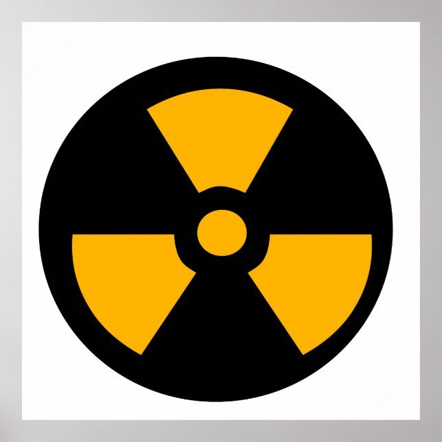 Nuclear radioactive sign (Front)