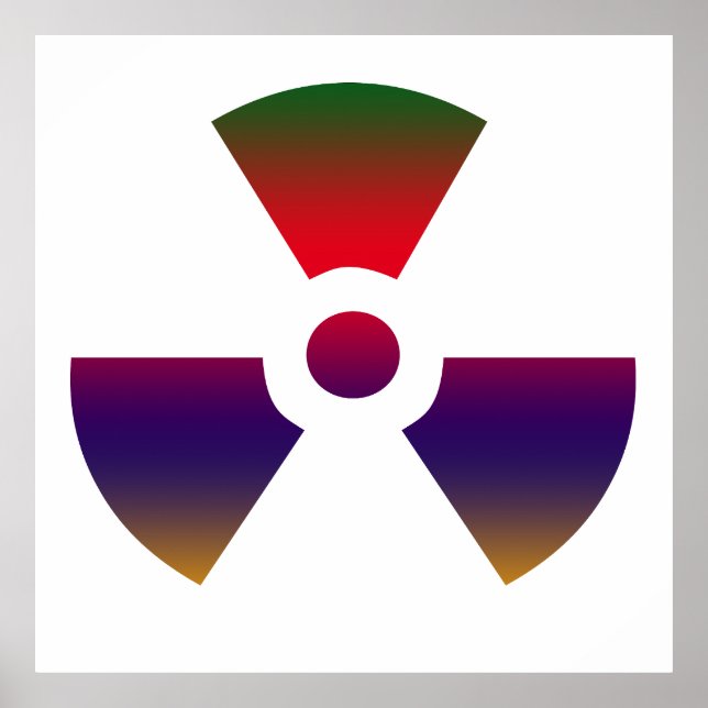 Nuclear radioactive sign (Front)