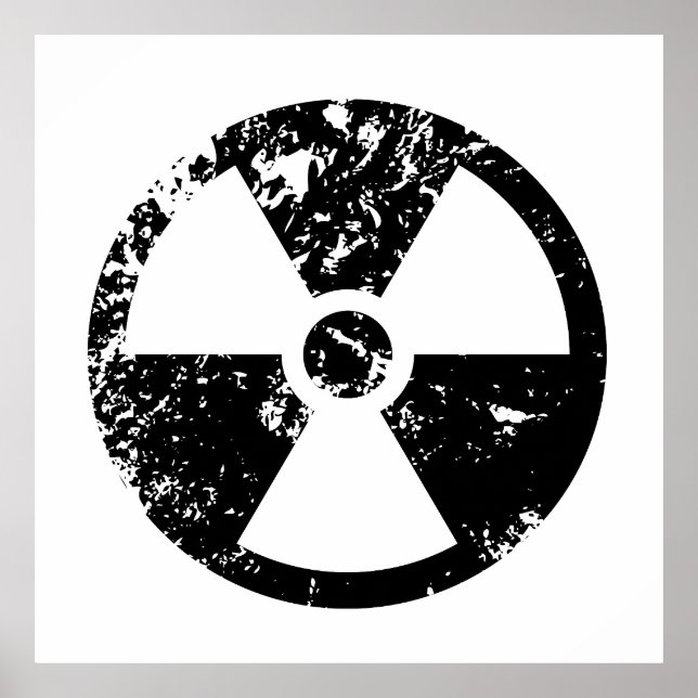 Nuclear radioactive sign (Front)
