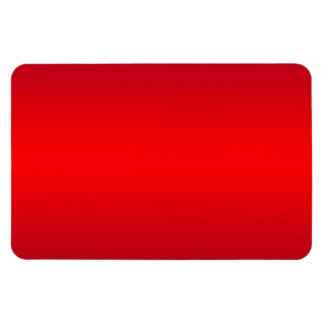 Nuclear Red Gradient - Poppy Reds Template Blank Magnet
