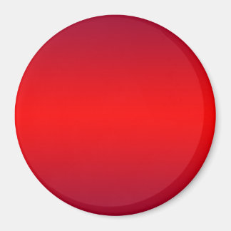 Nuclear Red Gradient - Poppy Reds Template Blank Magnet