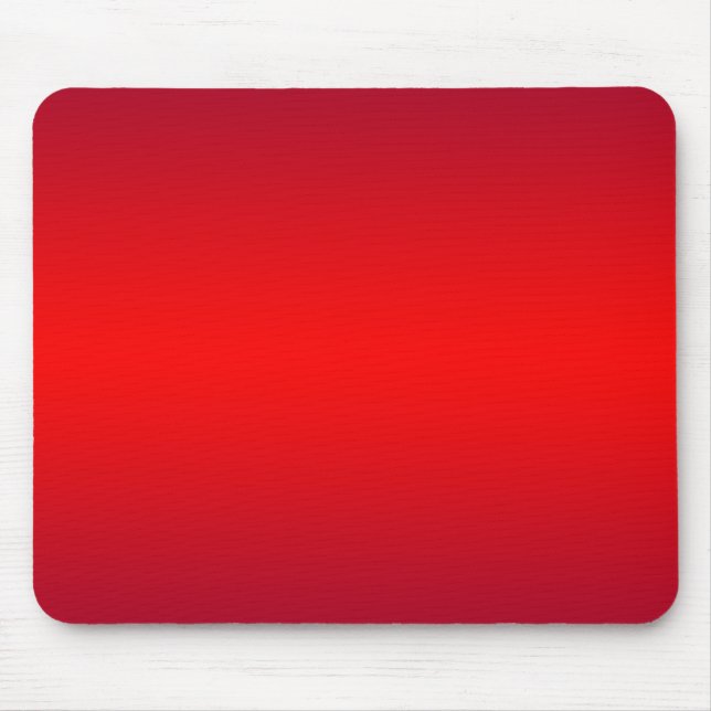 Nuclear Red Gradient - Poppy Reds Template Blank Mouse Mat (Front)