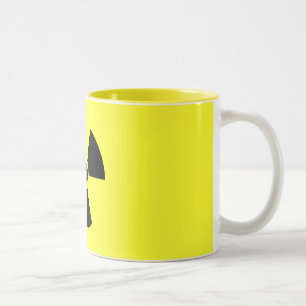 Nuclear Trefoil Two-Tone Coffee Mug