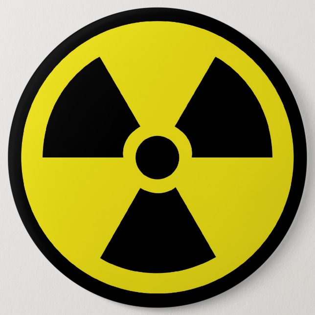 Nuclear Waste Button (Front)