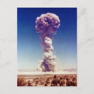 Nuclear Weapons Test Operation Buster-Jangle 1951 Postcard