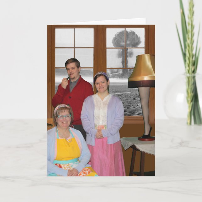 Nuclear Winter Christmas Card (Front)