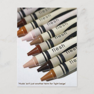 'Nude' isn't just another term for 'light beige' Postcard