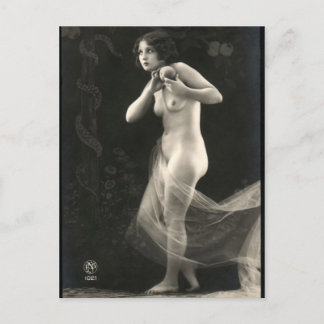 Nude Woman French Postcard