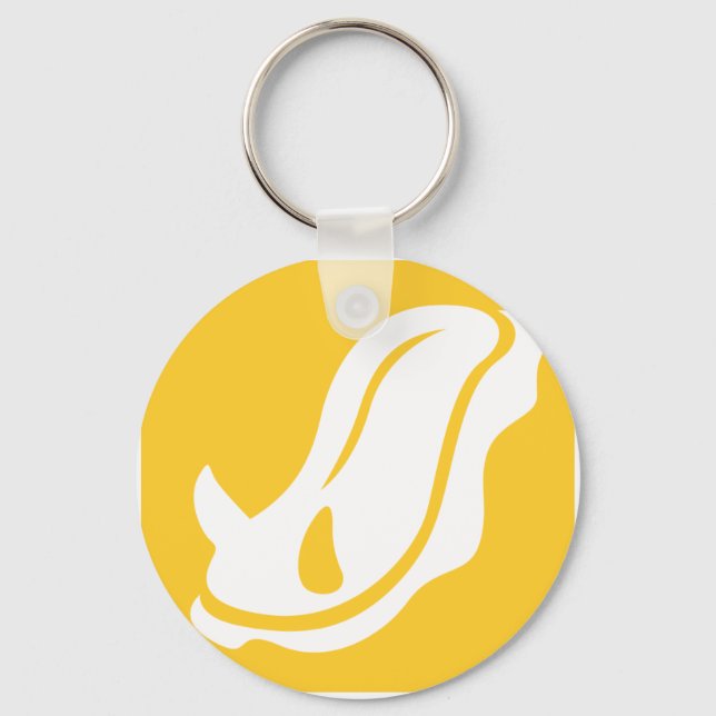 Nudibranch Icon Key Ring (Front)