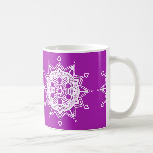 Nudibranch Mandala Coffee Mug (Right)