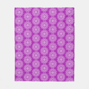 Nudibranch Mandala Fleece Blanket