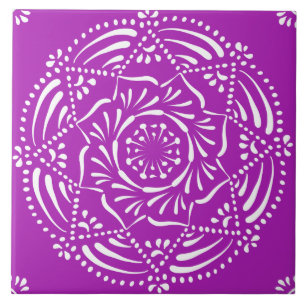 Nudibranch Mandala Tile