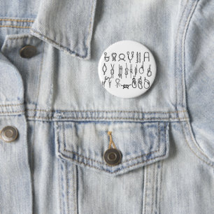 nudos nautico 6 cm round badge