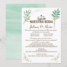 Nuestra Boda Invitation