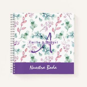 NUESTRA BODA Planificación o libro de visitas Notebook