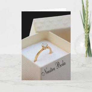 Nuestra Boda - Spanish wedding invitation