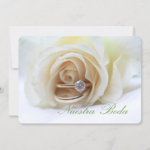 Nuestra Boda - Spanish wedding invitation