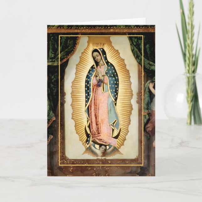 Nuestra Señora de Guadalupa  Card (Front)