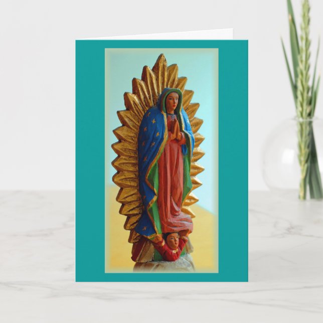"Nuestra Señora de Guadalupe" Card (Front)