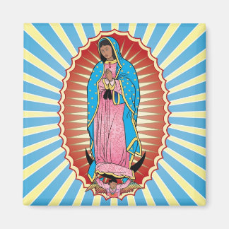Nuestra Señora de Guadalupe magnet (square)