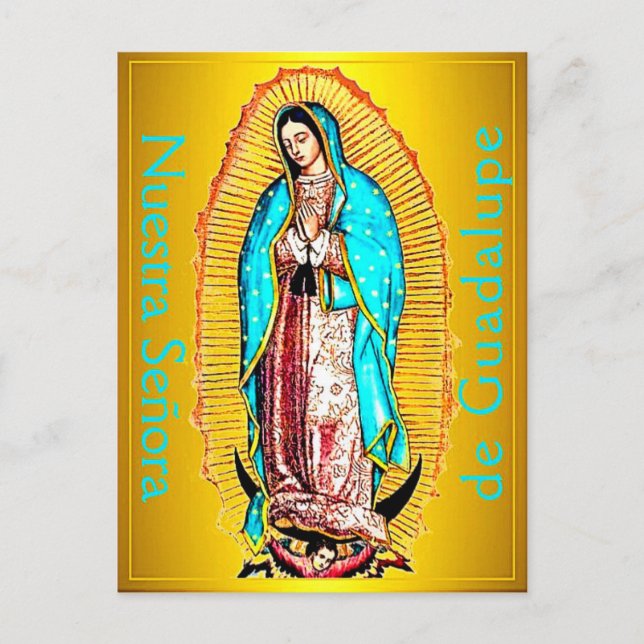 Nuestra Señora de Guadalupe Postcard (Front)
