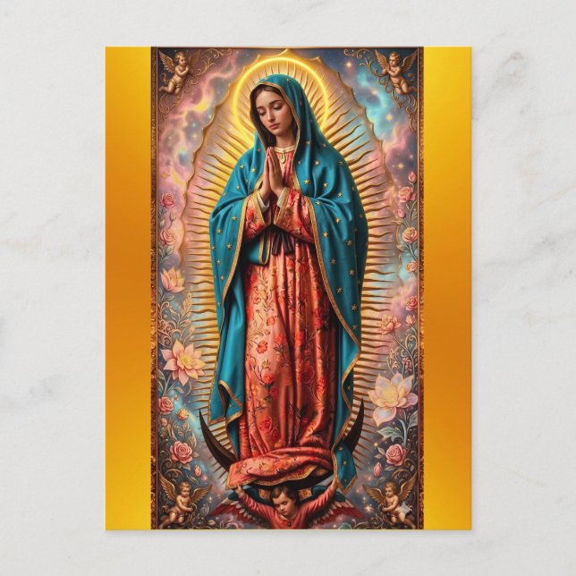 Nuestra Señora de Guadalupe Postcard (Front)