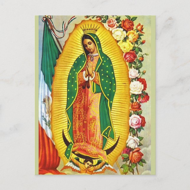 Nuestra Señora de Guadalupe Postcard (Front)