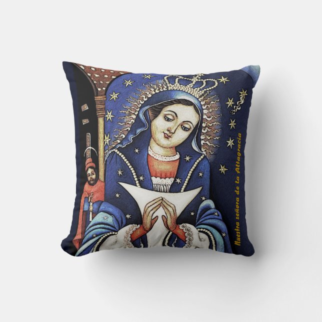 Nuestra Señora de la Altagracia Pillow (Front)