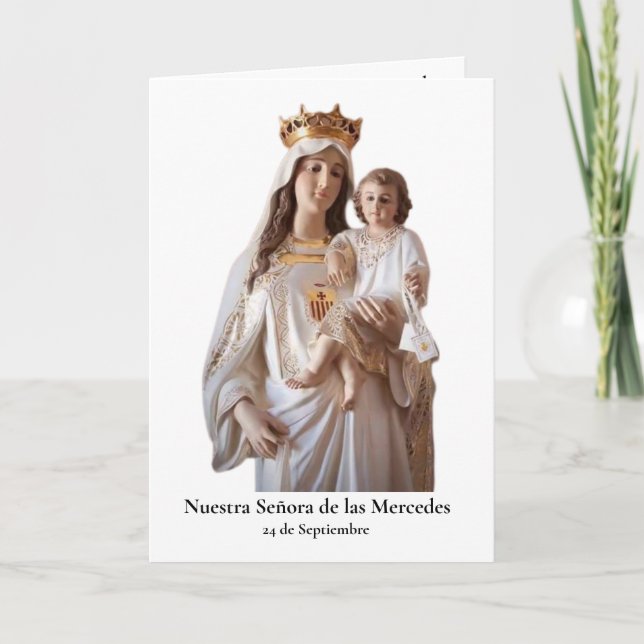Nuestra Señora de las Mercedes Card (Front)