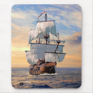 Nuestra Señora de las Mercedes Frigate Mousepads